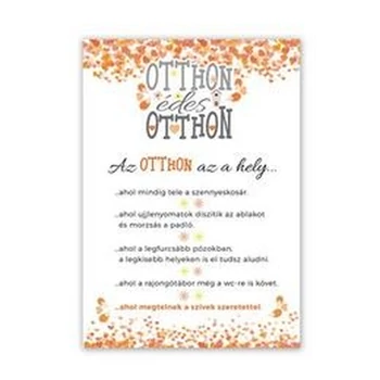 Édes Otthon Ajándék Tábla