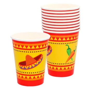 Papírpohár - Fiesta, 6 db