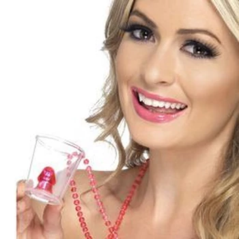 Pálinkás pohár - Fütyis, nyakba akasztható