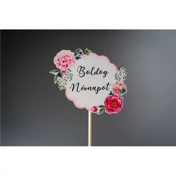 Fa beszúró tábla - Boldog Névnapot