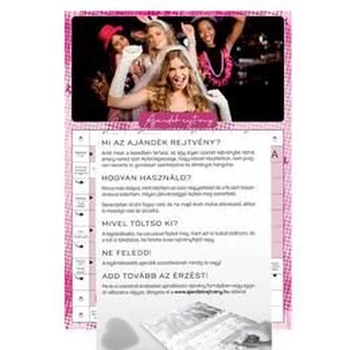 Ajándék Rejtvény Lánybúcsúra