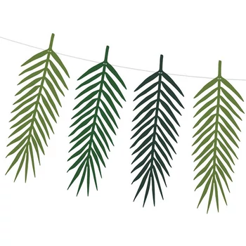 Girland - Trópusi levelek