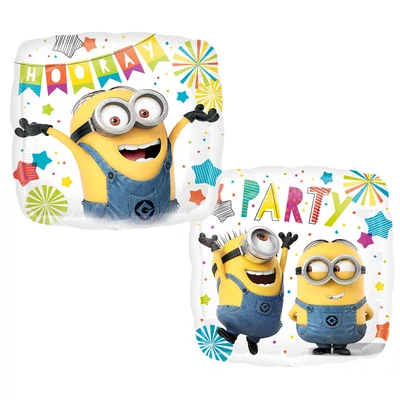 Minion - Despicable Me Party Héliumos Fólia Lufi, 43 cm Héliummal