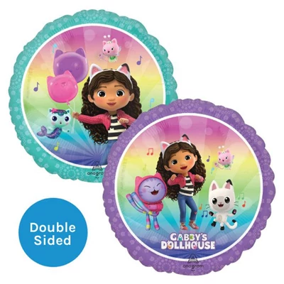 Gabi Babaháza Héliumos Fólia Lufi, 46 cm Héliummal