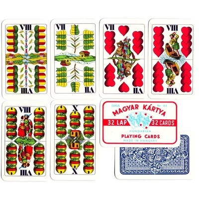 Magyar kártya dobozos 33db-os