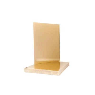 Tortaalátét 30 x 40 cm - Standard - Arany Téglalap