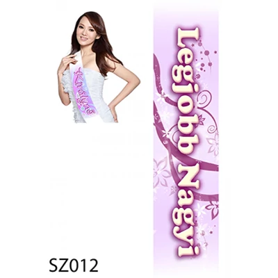 Vállszalag 10 cm x 80 cm - Legjobb Nagyi - Ajándék Nagymamának