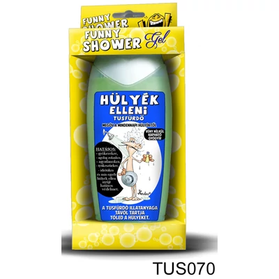 Tusfürdő 300 ml - Hülyék elleni tusfürdő – Vicces Ajándékok