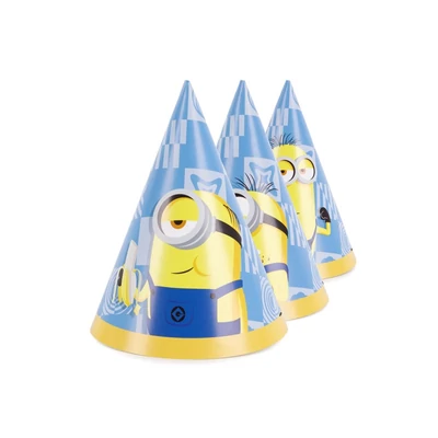 Minions sapkák, 16 cm, mix 6db/csomag
