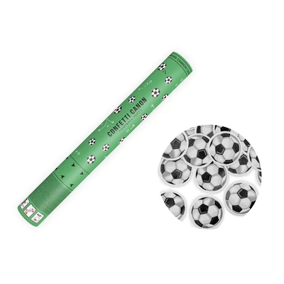 Konfettiágyú - Focis 40cm