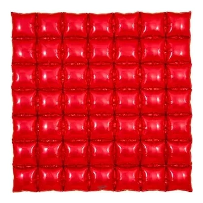 Lufi háttér piros 90x90cm 49 kocka csak levegővel