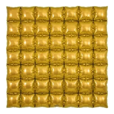Lufi háttér Arany  90x90cm 49 kocka csak levegővel