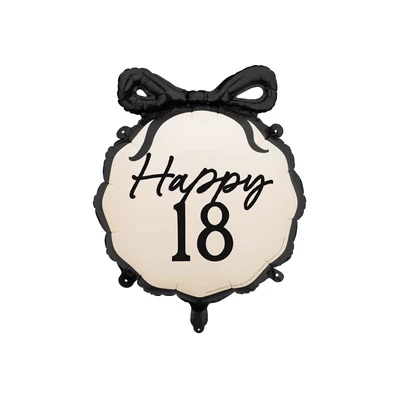 Fólia lufi Pill Happy ''18-as'', 47,5x45 cm,