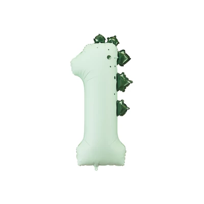 Fólia lufi ''1-es'' Számú Dinoszaurusz, 92cm,
