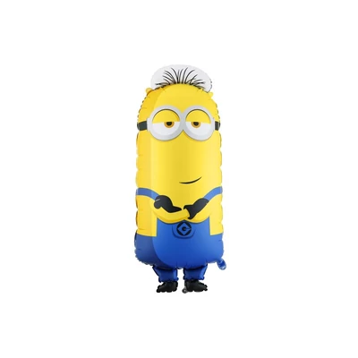Fólia lufi Minion Tim, 40x100 cm, mix Héliummal