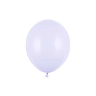 Strong lufik 30cm, pasztell világoslila 50db/Csomag Héliummal
