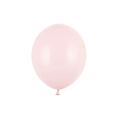 Strong lufik 30cm, Pastel Halványrózsaszín - 10db/Csomag Héliummal