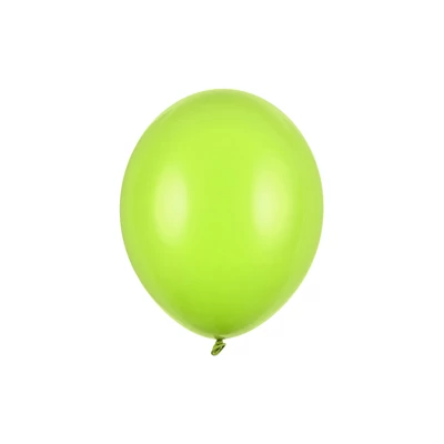 Strong lufik 30cm, pasztell lime zöld 50db/Csomag