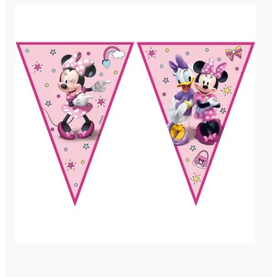 Minnie Egér - Minnie Junior Parti Zászlófüzér - 230 cm