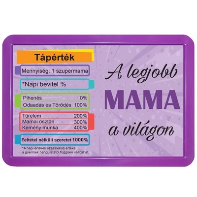3 az 1-ben tábla / A legjobb mama