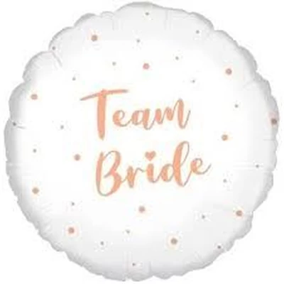 18 inch-es fólia - Team Bride
