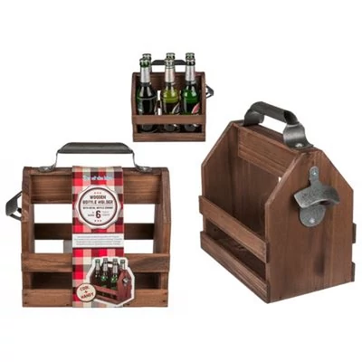 Fa Sörösüveg tartó 0,33L