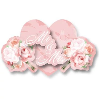 Esküvői rózsák ajtó jele