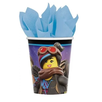 Lego Movie, Lego kaland papír pohár 8 db-os 266 ml