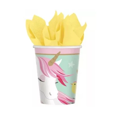 Unikornis Papír pohár 8 db-os 250 ml