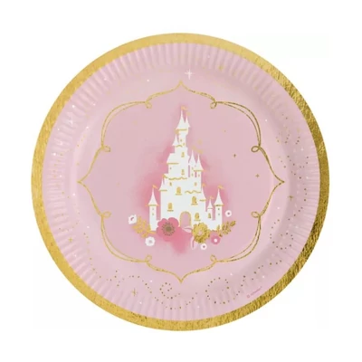 Princess, Hercegnők Papírtányér 8 db-os 22,8 cm