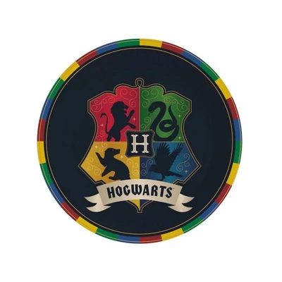 Harry Potter Papírtányér 8 db-os 23 cm