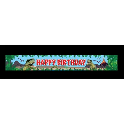 Banner - Happy Birtday Jurassicos