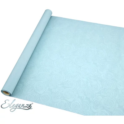 Rózsa mintás csillogó csomagolóanyag