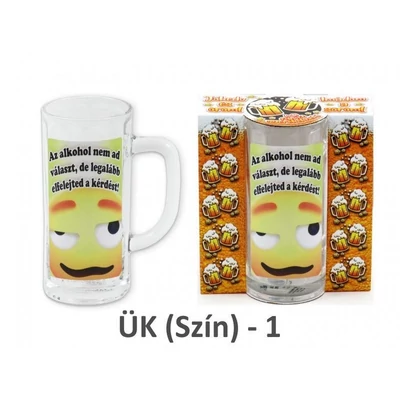 Vicces korsó - Az alkohol nem ad választ