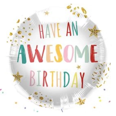 Fólia lufi - Have an awesome birthday