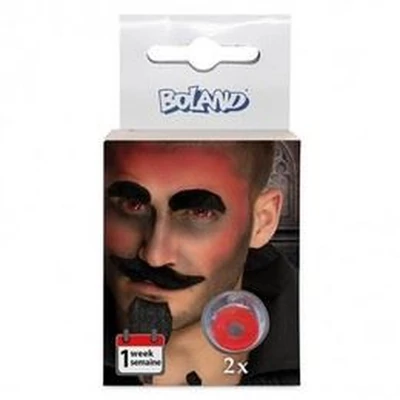 Piros Ördög Kontaktlencse - 1 Hetes