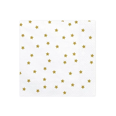 Szalvéta - arany csillagos