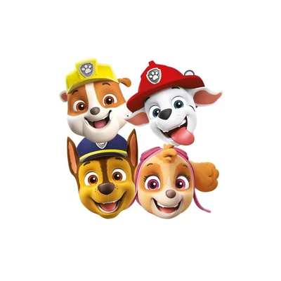 Mancs őrjárat papír maszk - Rubble