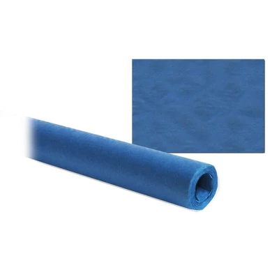 Asztalterítő Damaszt Papír 8m x 1m, kék