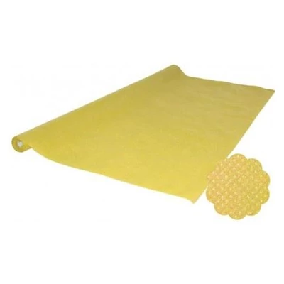 Asztalterítő Gyapjú terítő, 5 m x 1,2 m, napsárga