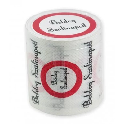 Boldog Szülinapot feliratos WC Papír