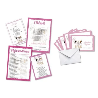 Lánybúcsús szett- lufis-csajos