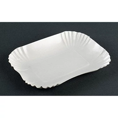 Tányér - Papír Tálka, 20 darabos, 13 x 18 x 3 cm