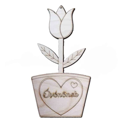 Fa dekor - Tulipán, Óvónőnek