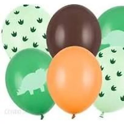 Léggömbcsokor - Dínós, 6db/csomag