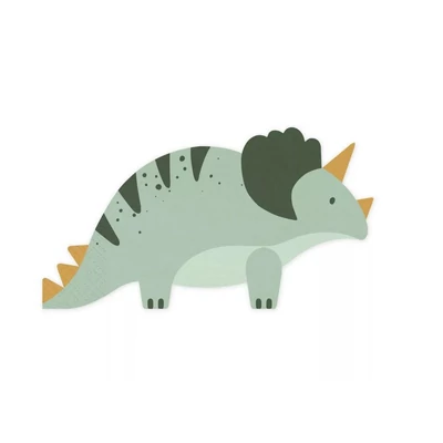 Szalvéta - Triceratops, 12 darabos