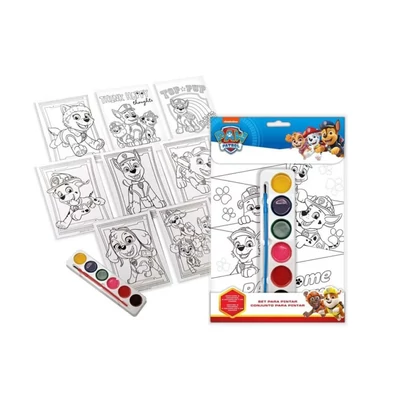 Mancs Őrjárat színező festék készlettel