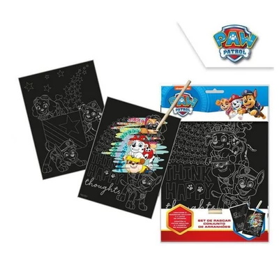 Mancs Őrjárat scratch képkarcoló készlet