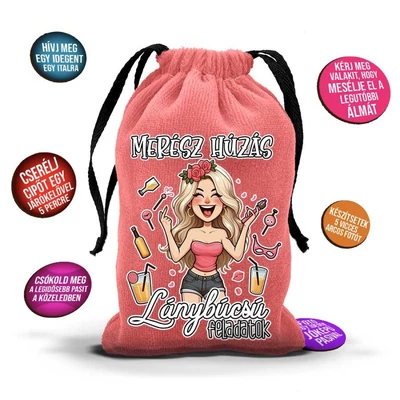 Merész húzás - Lánybúcsú feladatok (lazac)