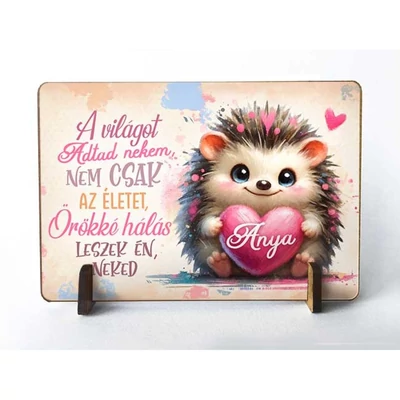 Kis fa tábla - Anya- A világot